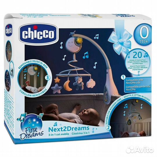 Электронный мобиль Chicco Next2Dreams