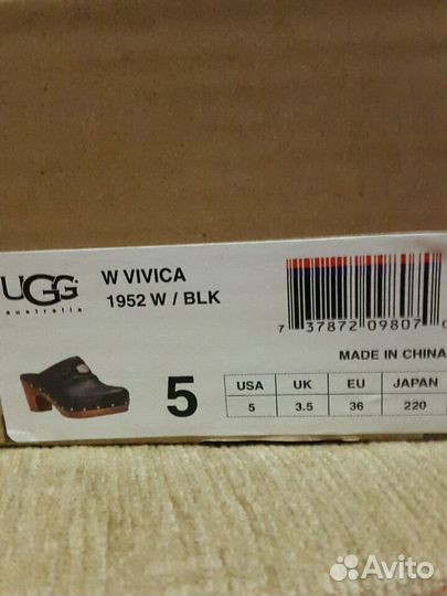 Сабо UGG Australia Vivica