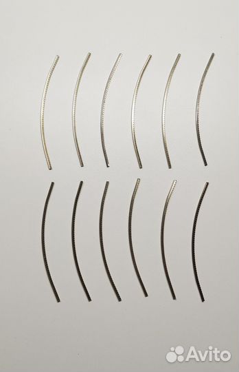 Лады для гитары нейзильберовые 12 ладов по 130 мм