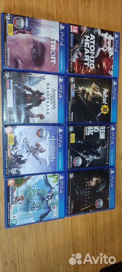 Диски игры для ps4