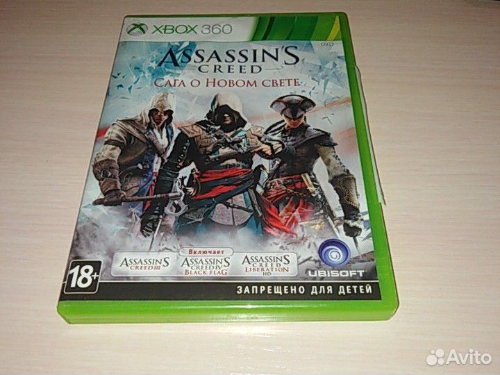 Игра для Xbox 360 Assassin's Creed Сага о Новом св