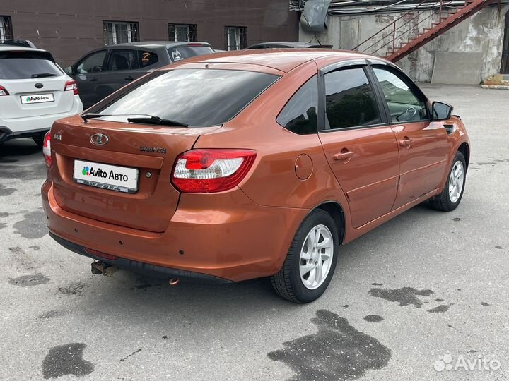 LADA Granta 1.6 МТ, 2015, 76 000 км