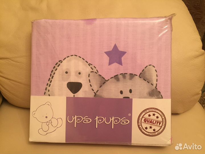 Комплект постельного белья в детскую кроватку