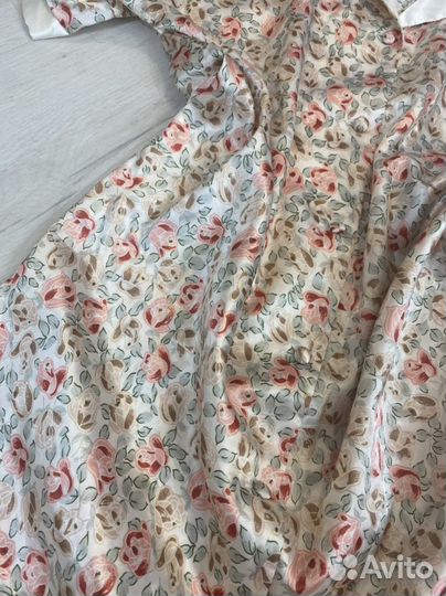 Халатик мини шелк