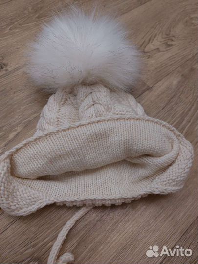 Шапка зимняя из мериноса