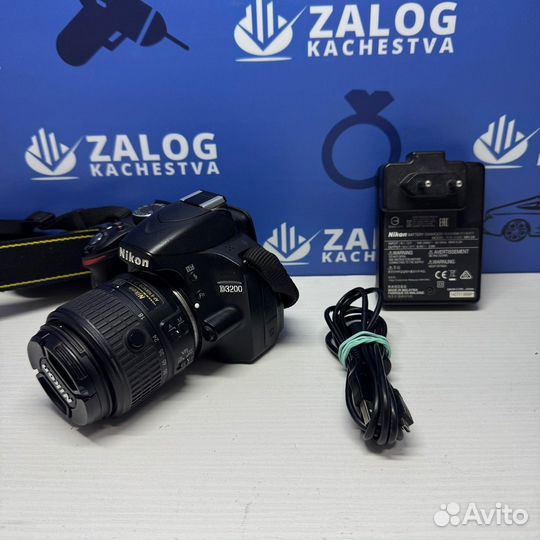 Зеркальный фотоаппарат Nikon D3200 kit 18-55