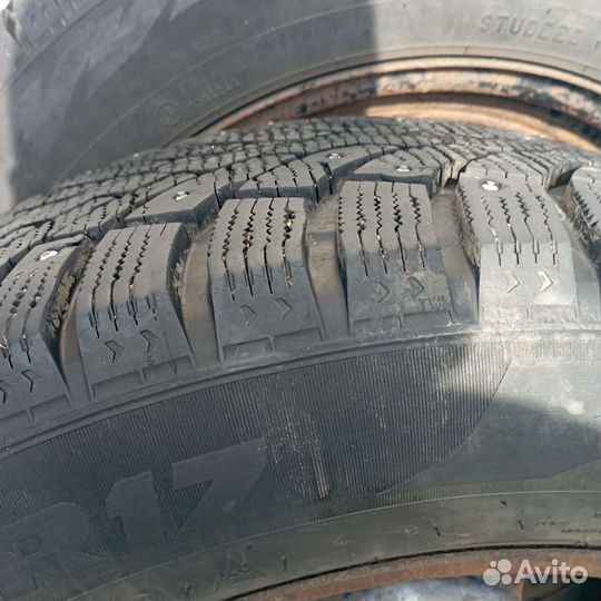 Зимние колёса 215/55 r17 всборе