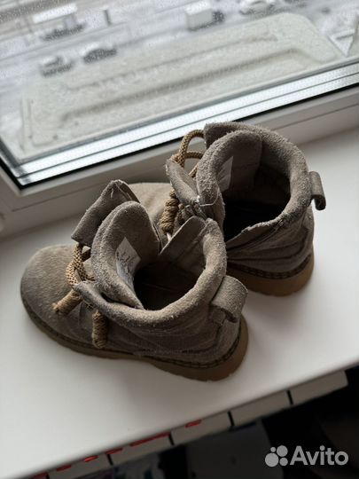 Замшевые ботинки lime 28