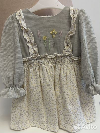 Платье для девочки 80 размер
