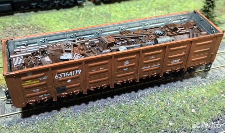 Вагоны 1 87. Имитация груза