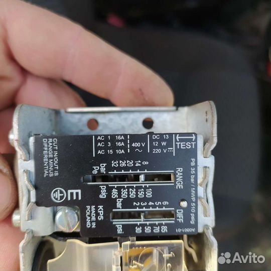 Реле давления Danfuss