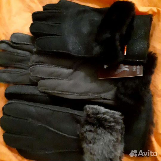 Перчатки кож.нат