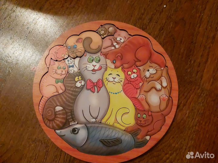 Деревянные пазлы