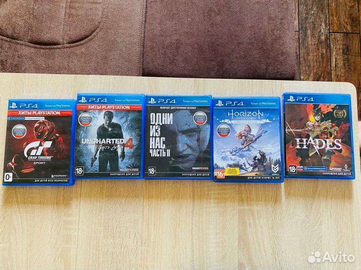 Sony PlayStation 4 slim 1tb с играми