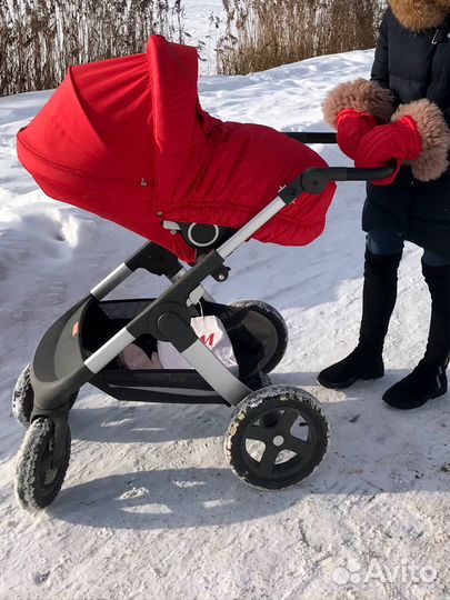 Коляска stokke trailz 2в1