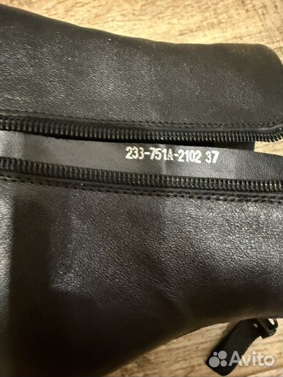 Полусапоги женские натуральная кожа 37