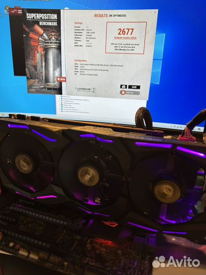 Asus ROG strix gtx 1070 TI 8 gb gddr5