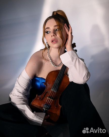 Скрипачка - Вокалистка на мероприятие