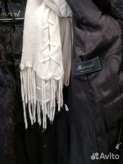 Шуба норковая 42 44 бу