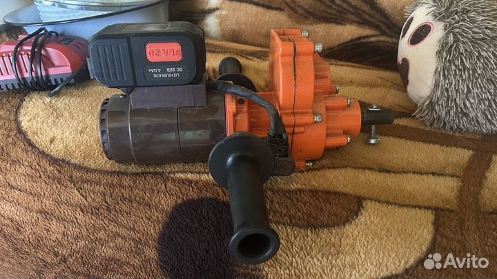 Электробур для рыбалки