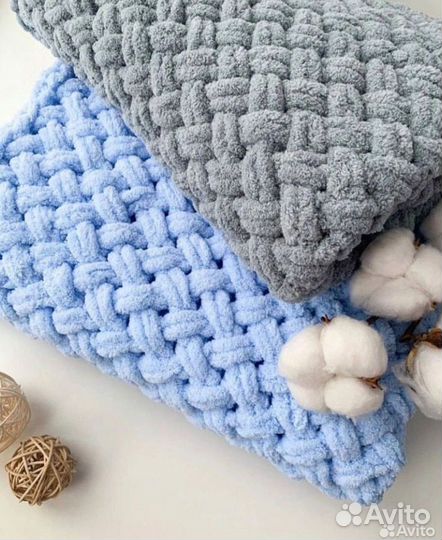 Плед ручной работы