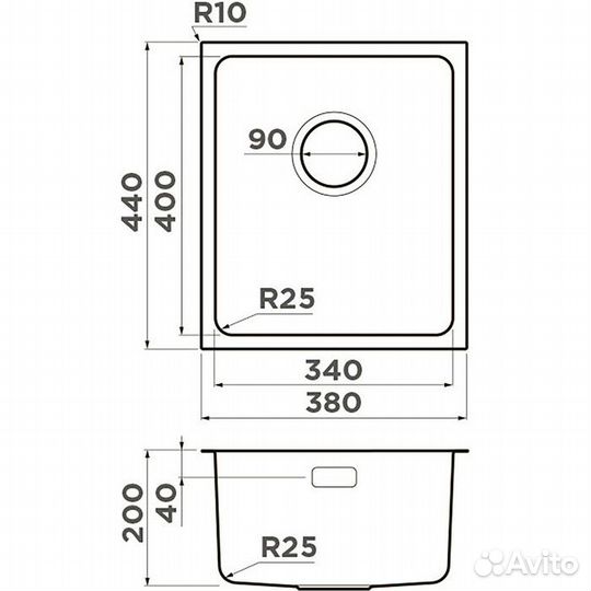 Кухонная мойка и смеситель