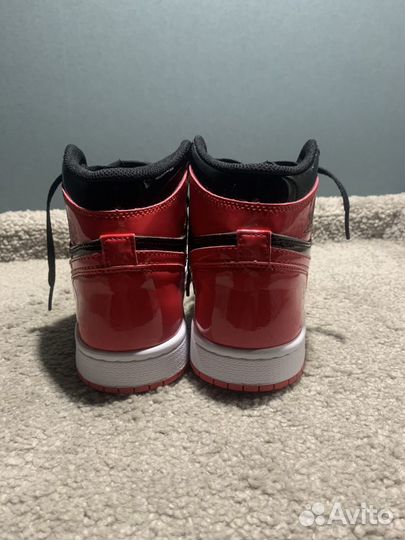 Кроссовки Nike Jordan 1 Retro High OG patent bred