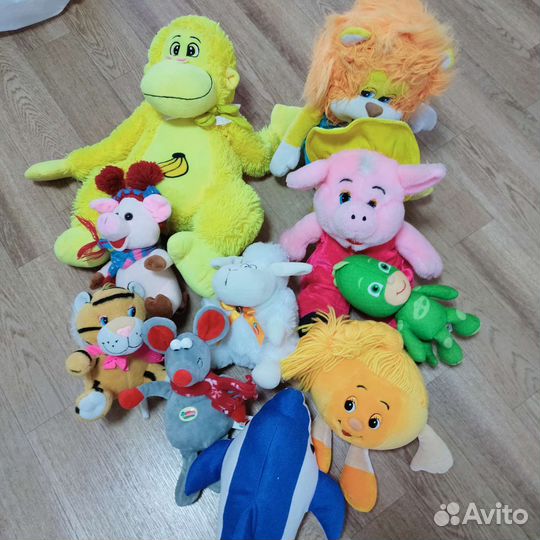 Мягкие игрушки пакетом