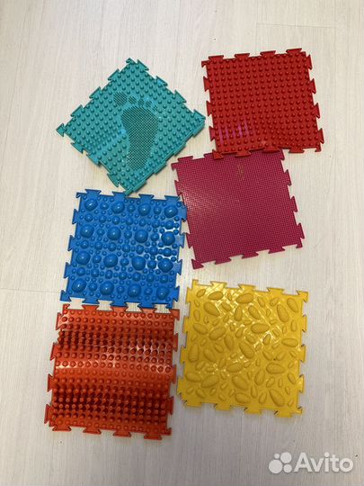 Детский коврик пазл ортопедический