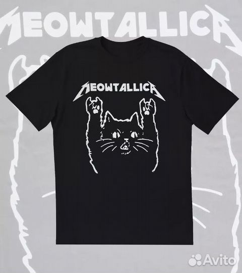 Футболки Blink-182 Queen Architects кот Meowtallic