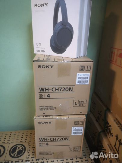 Беспроводные наушники Sony WH-CH720N Blue