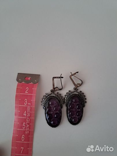 Серьги бижутерия СССР
