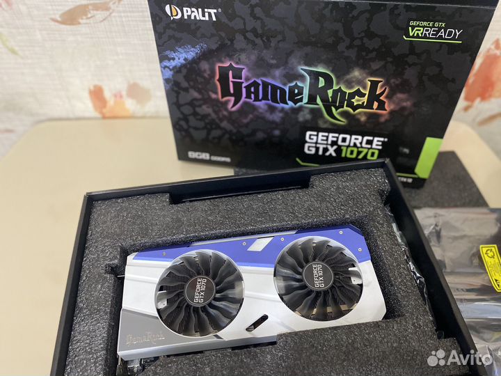 Palit GTX 1070 gamerock 8gb