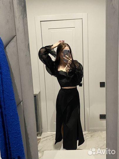 Комплект топ и юбка