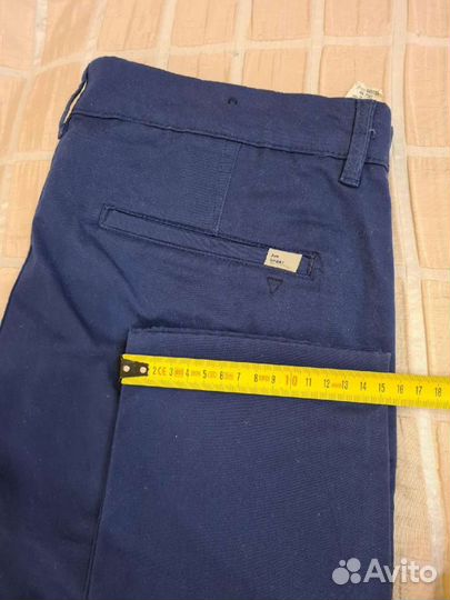 Мужские синие весенне-летние брюки Zara, р. 50