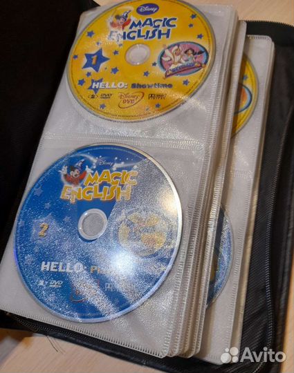 Полный комплект дисков Magic english