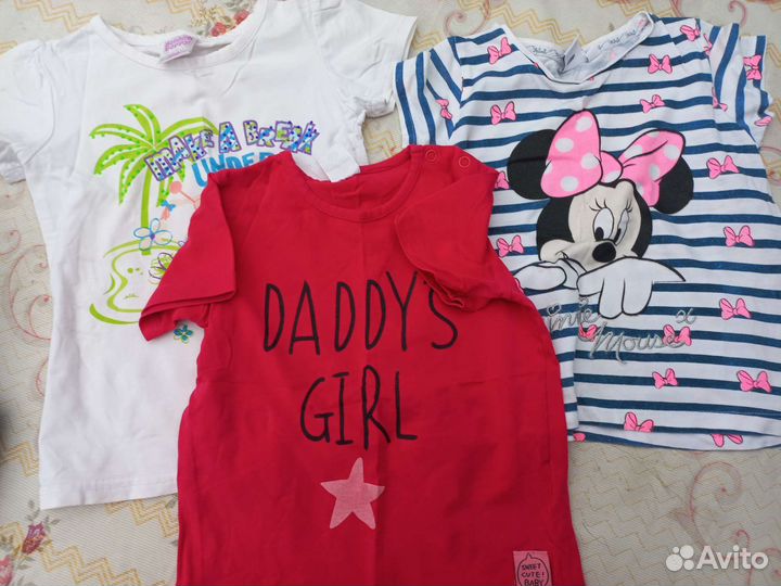 Пакет вещей для девочки, 86-92