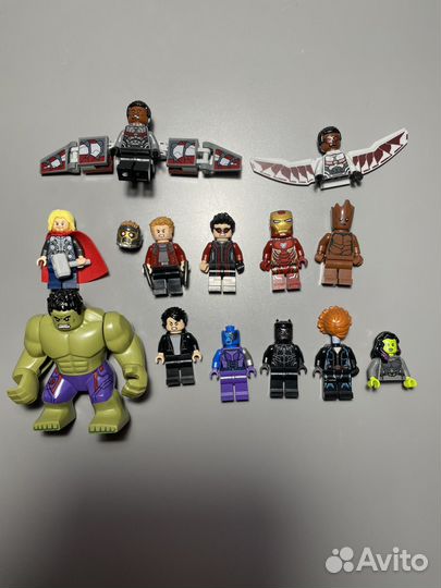 Лот lego marvel (марвел)