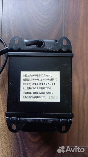 Понижающий трансформатор 600w (japan)