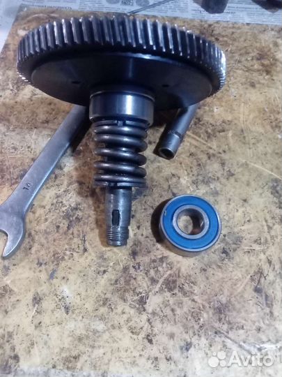 Сцепление д6-8, картер д4,карб к34д зажигание рига