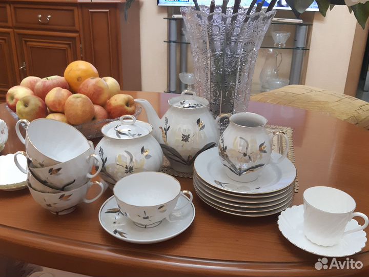 Чайный сервиз дулевои кофейные чашечки лфз
