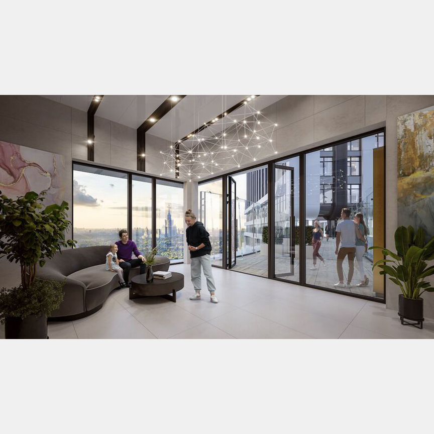 4-к. квартира, 129 м², 42/50 эт.