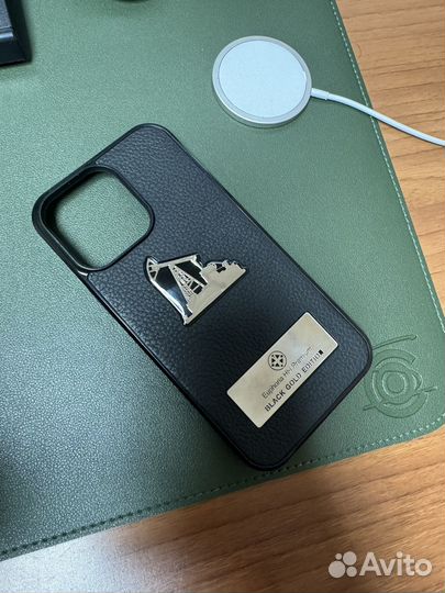 Чехол на iPhone 14 pro max Euphoria кожаный