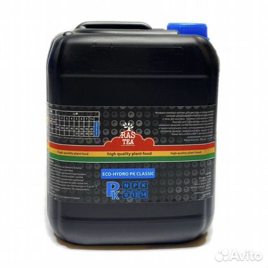 RasTea Eco-Hydro PK Classic 5 л / стимулятор цвете