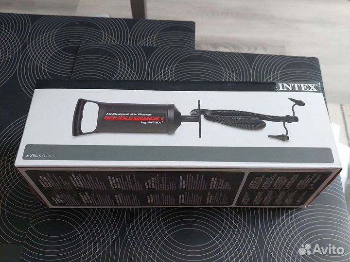 Насос ручной intex