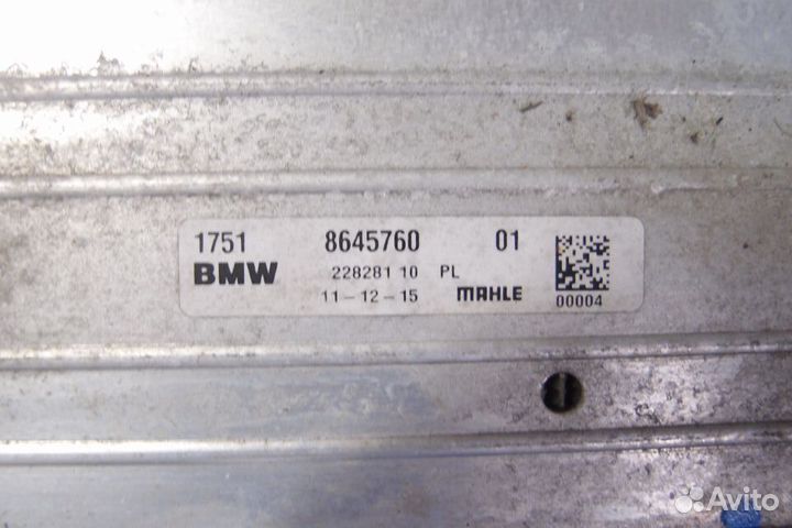 Интеркуллер mini F56 BMW X1 F48 бензин LCi