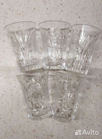 Хрустальные стопки