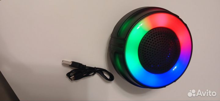 Новая блютуз колонка с подсветкой