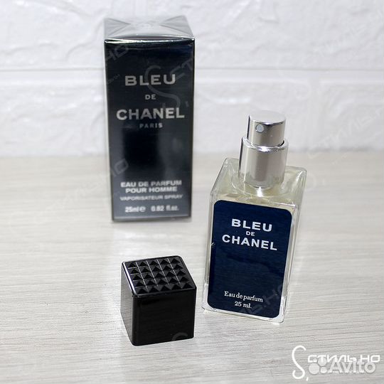 Мужской мини-парфюм люкс Chan. Bleu De Chanel Edp