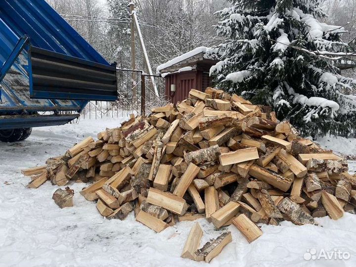 Дрова колотые березовые
